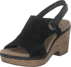 Clarks Giselle Sea Black Sde -Duffy kauppa 60585 77 2