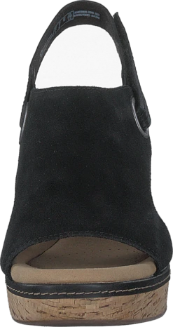 Clarks Giselle Sea Black Sde -Duffy kauppa 60585 77 3