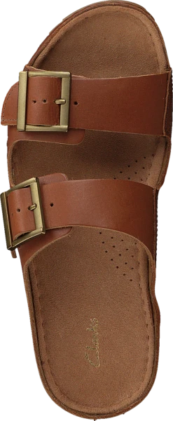 Clarks Brookleigh Sun Dark Tan Lea -Duffy kauppa 60585 80 5
