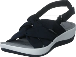 Clarks Arla Meg Navy Textile -Duffy kauppa 60585 86 2