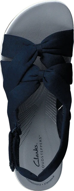 Clarks Arla Meg Navy Textile -Duffy kauppa 60585 86 5