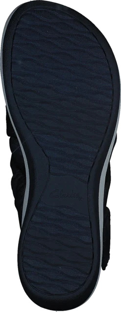 Clarks Arla Meg Navy Textile -Duffy kauppa 60585 86 6