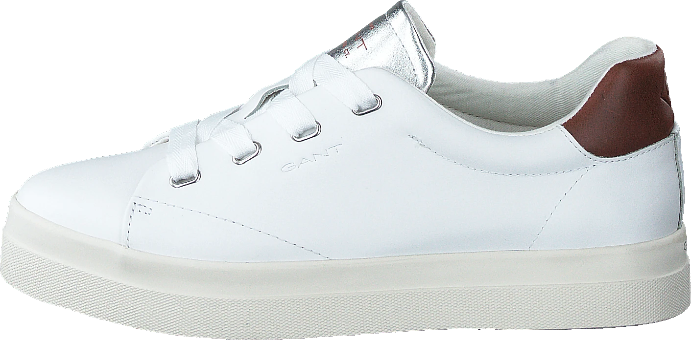 Gant Avona Sneaker White/cognac/silver 1 Gant Avona Sneaker White/cognac/silver