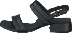 Ecco Elevate Squared Sandal Black
