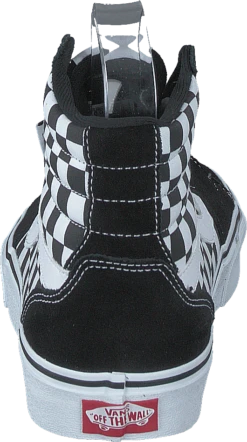 Vans Mn Filmore Hi (checkerboard) Black/white -Duffy kauppa 60617 07 4