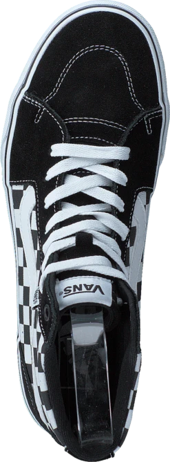 Vans Mn Filmore Hi (checkerboard) Black/white -Duffy kauppa 60617 07 5