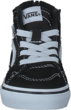 Vans Td Filmore Hi Zip (suede/canvas) Black/white -Duffy kauppa 60617 36 3