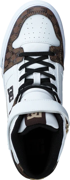 DC SHOES Pure High-top Se Ev Sn Black/white/brown -Duffy kauppa 60620 40 5