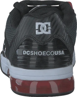 DC SHOES Versatile Black/white/athletic Red -Duffy kauppa 60620 60 4