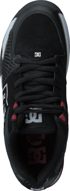 DC SHOES Versatile Black/white/athletic Red -Duffy kauppa 60620 60 5