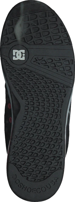 DC SHOES Versatile Black/white/athletic Red -Duffy kauppa 60620 60 6