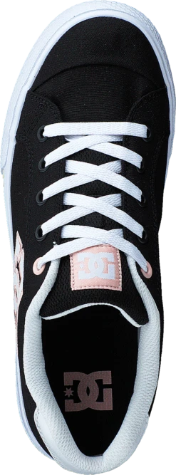 DC SHOES Chelsea Black/white/pink -Duffy kauppa 60620 62 5