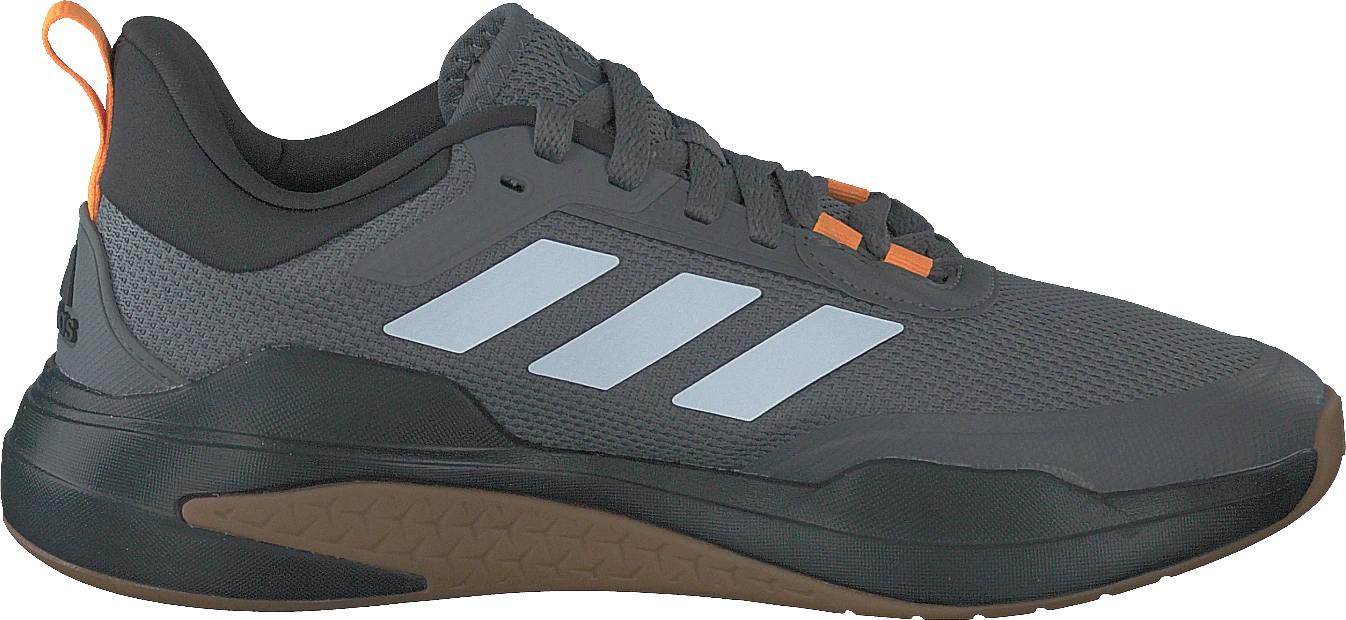 ADIDAS Trainer V Grefou/ftwwht/orarus 2 ADIDAS Trainer V Grefou/ftwwht/orarus - Image 2