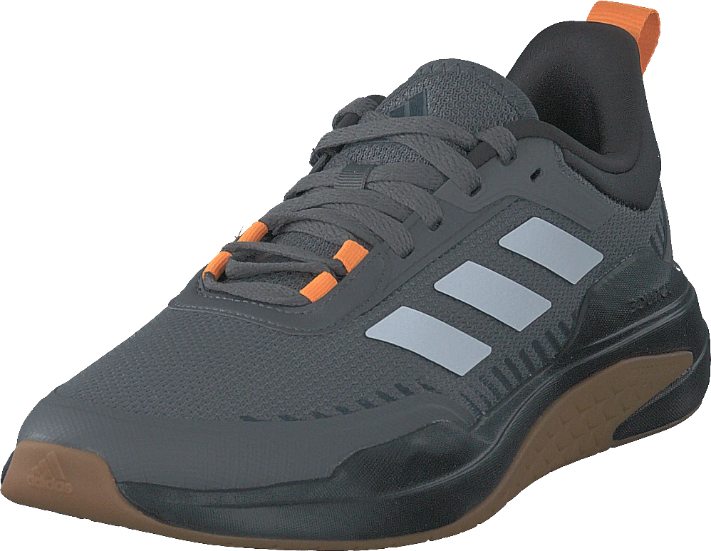 ADIDAS Trainer V Grefou/ftwwht/orarus 3 ADIDAS Trainer V Grefou/ftwwht/orarus - Image 3