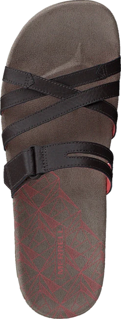 Merrell Sandspur Rose Slide Espresso/coral -Duffy kauppa 60659 58 5
