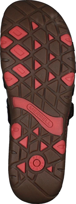 Merrell Sandspur Rose Slide Espresso/coral -Duffy kauppa 60659 58 6