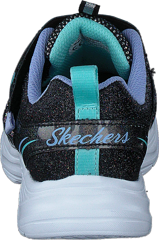 Skechers Girls S-lights Glimmer Kicks - Bklb 5 Skechers Girls S-lights Glimmer Kicks - Bklb - Image 5