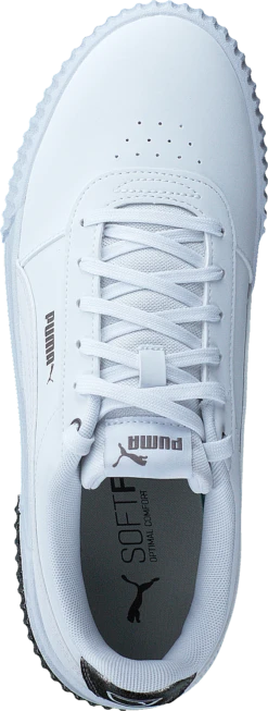 Carina Raw Metallics Puma White-puma White-puma Sil -Duffy kauppa 60668 22 5