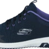 Skechers Womens Navy Purple