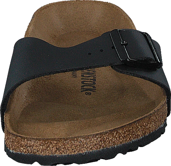 Birkenstock Madrid Regular Birko-flor Black 4 Birkenstock Madrid Regular Birko-flor Black - Image 4