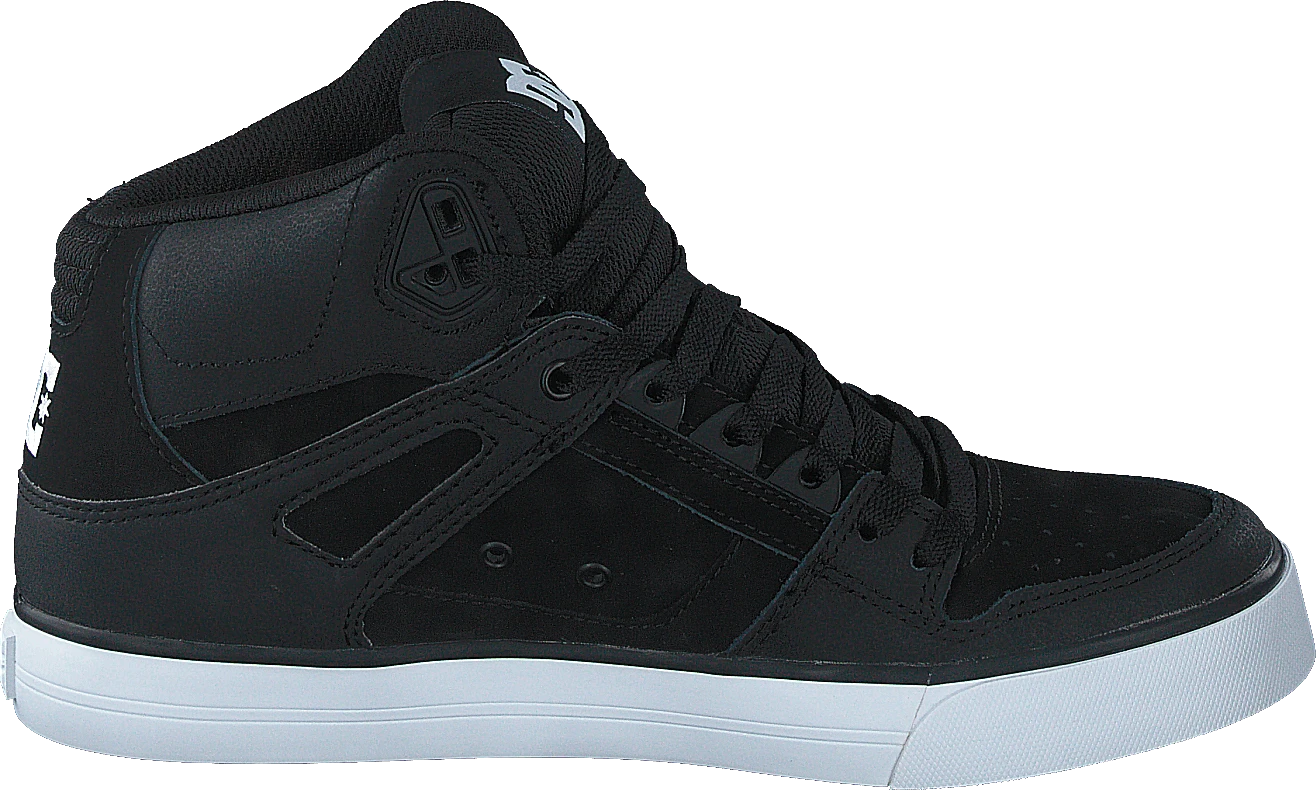 DC SHOES Pure High-top Wc Black/black/white 2 DC SHOES Pure High-top Wc Black/black/white - Image 2