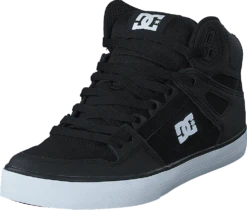 DC SHOES Pure High-top Wc Black/black/white 9 DC SHOES Pure High-top Wc Black/black/white -Duffy kauppa 60684 89 2