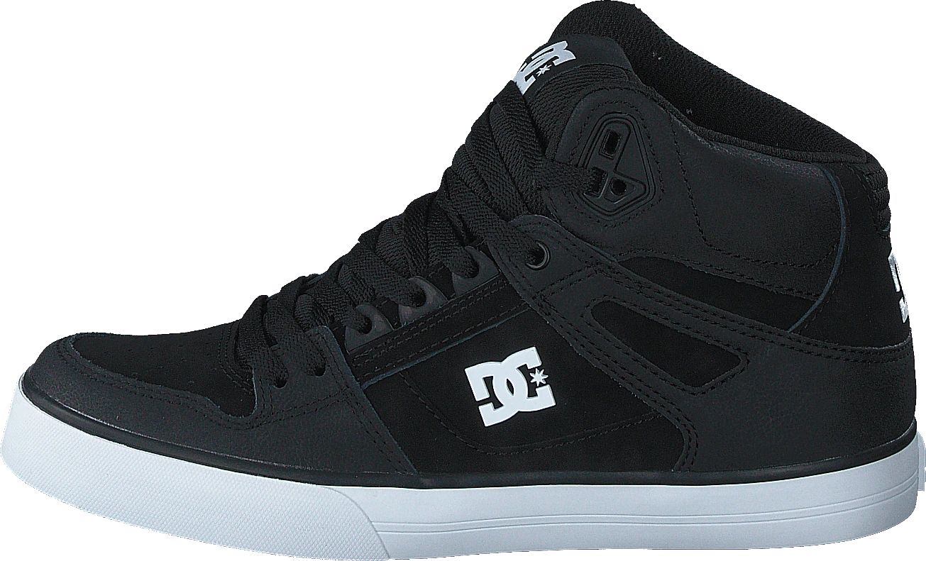 DC SHOES Pure High-top Wc Black/black/white 1 DC SHOES Pure High-top Wc Black/black/white