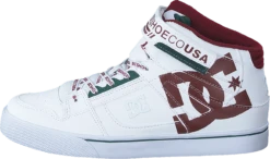 DC SHOES Pure High-top Se Ev Sn White/chili Pepper
