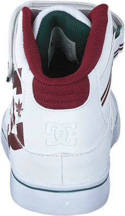 DC SHOES Pure High-top Se Ev Sn White/chili Pepper -Duffy kauppa 60684 98 4