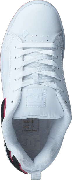 DC SHOES Court Graffik Black/white/crazy Pink -Duffy kauppa 60685 05 5