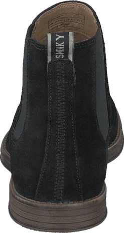 Sneaky Steve Risty Suede Shoe Black -Duffy kauppa 60695 49 4