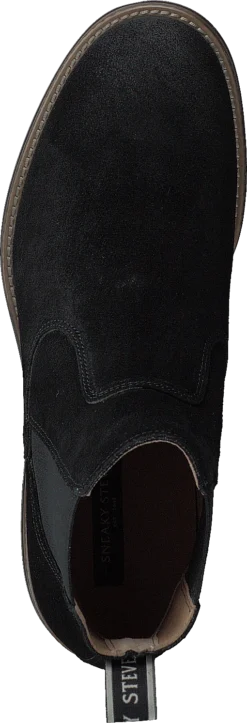 Sneaky Steve Risty Suede Shoe Black -Duffy kauppa 60695 49 5