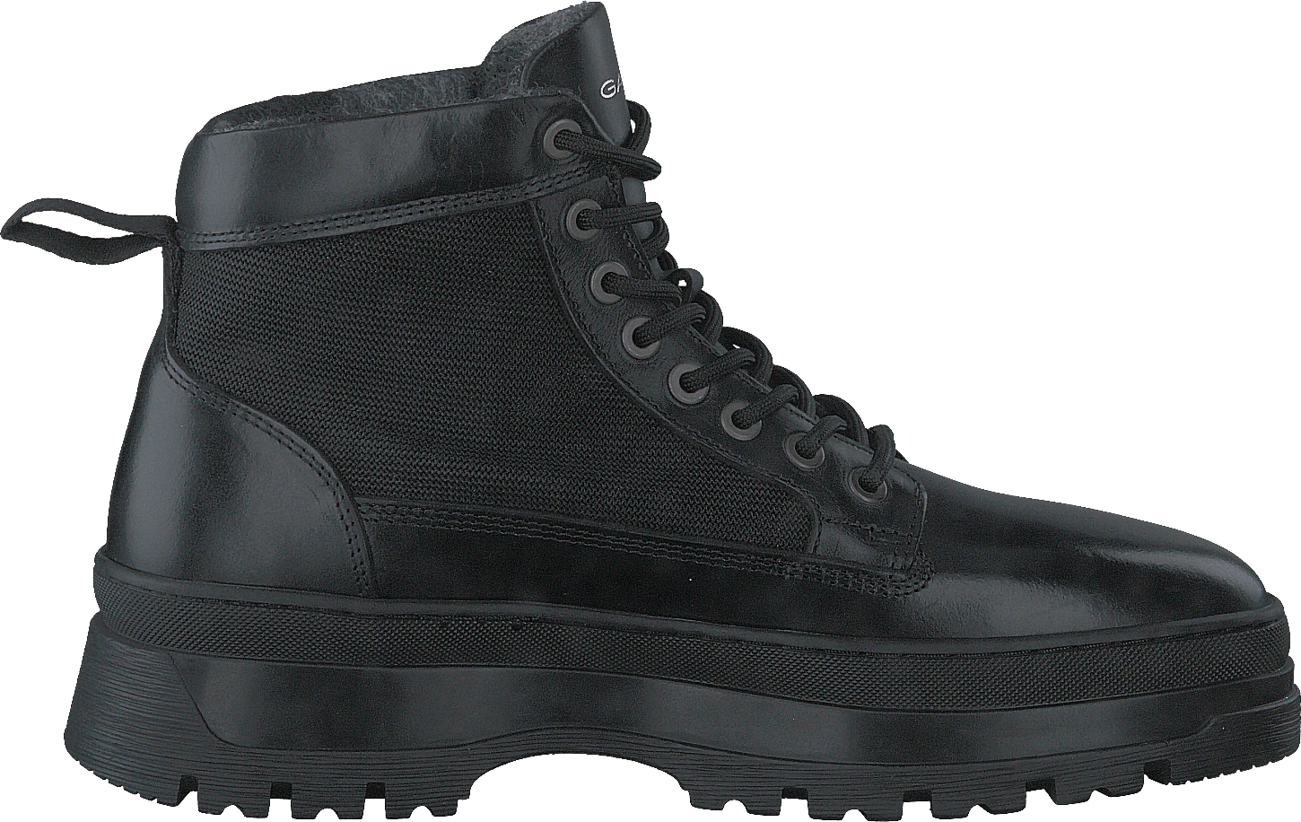 Gant St Grip Mid Lace Boot Black 2 Gant St Grip Mid Lace Boot Black - Image 2