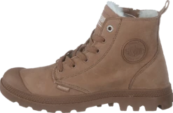 Palladium Pampa Hi Zip Wl Nude Brown
