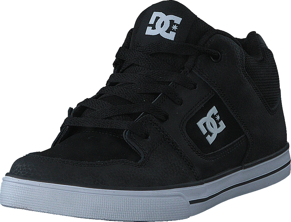 DC SHOES Pure Mid Black/white 3 DC SHOES Pure Mid Black/white - Image 3