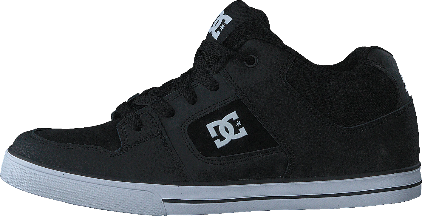 DC SHOES Pure Mid Black/white 1 DC SHOES Pure Mid Black/white