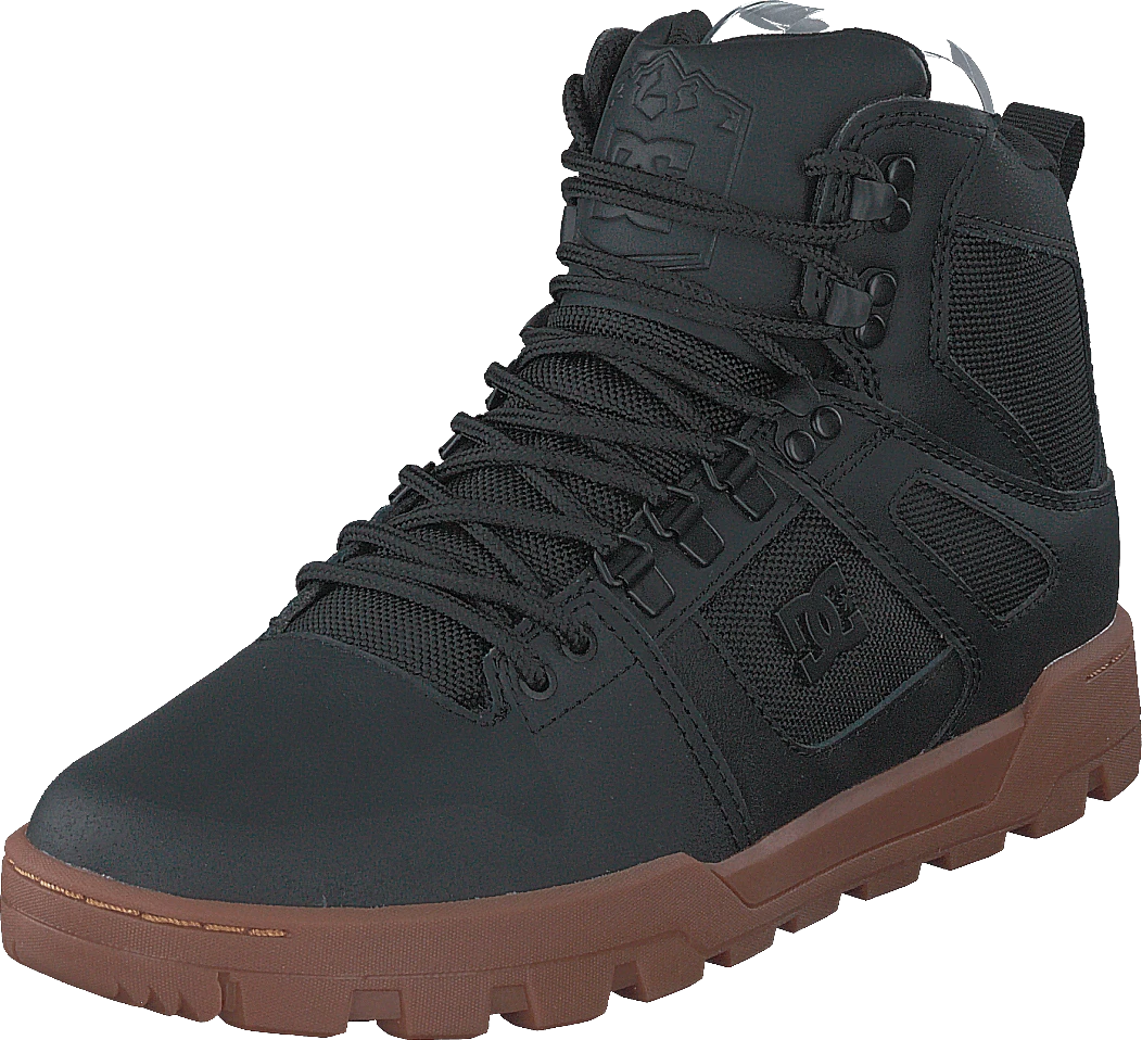 DC SHOES Pure High-top Wr Boot Black/gum 3 DC SHOES Pure High-top Wr Boot Black/gum - Image 3
