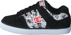 DC SHOES Dp Pure Black/white/red