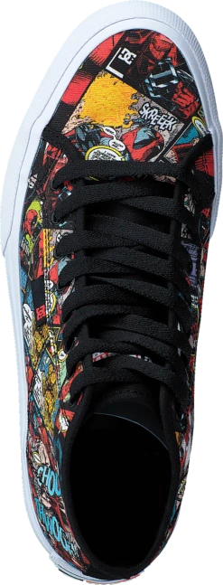 DC SHOES Dp Manual Hi Black Multi -Duffy kauppa 60708 65 5