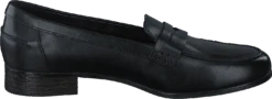 Clarks Hamble Loafer Black Leather -Duffy kauppa 60713 78 1