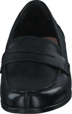 Clarks Hamble Loafer Black Leather -Duffy kauppa 60713 78 3