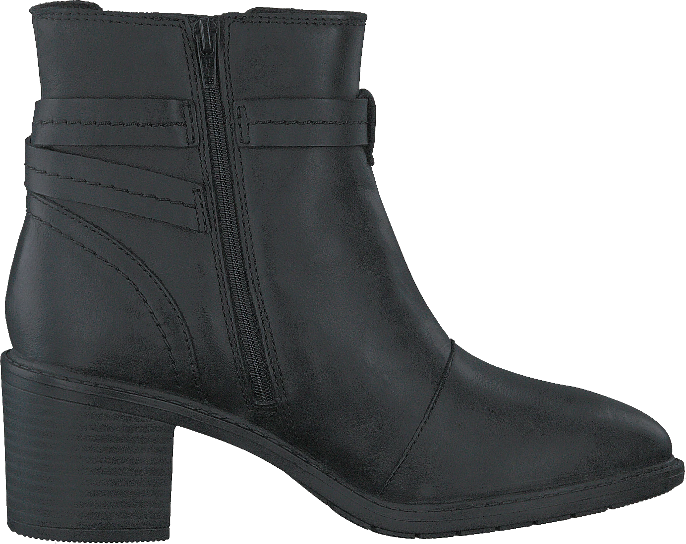 Clarks Scene Star Black Leather 2 Clarks Scene Star Black Leather - Image 2