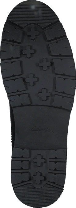 Clarks Orianna Derby Black Leather -Duffy kauppa 60714 08 6