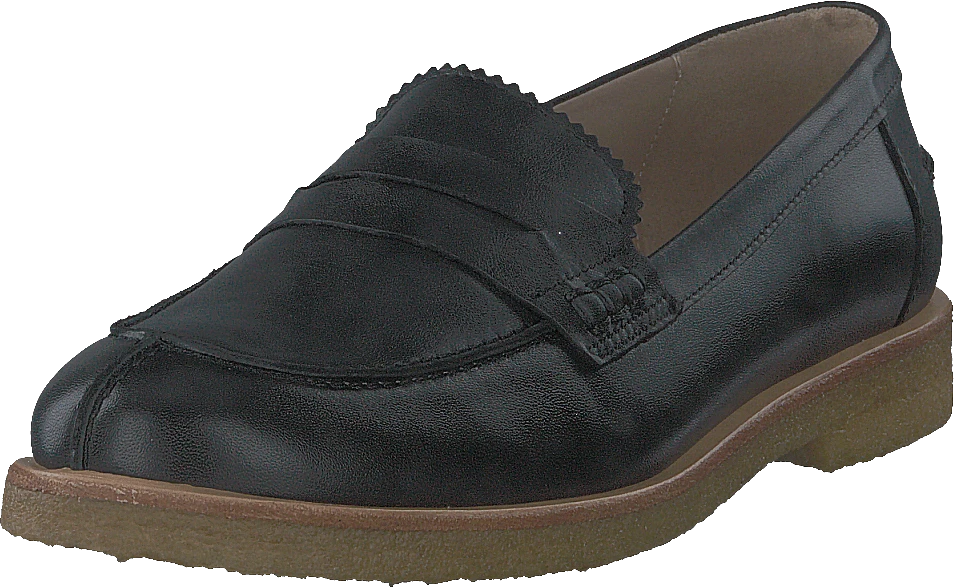 ANGULUS Classic Loafer With Soft Heelc Black 3 ANGULUS Classic Loafer With Soft Heelc Black - Image 3