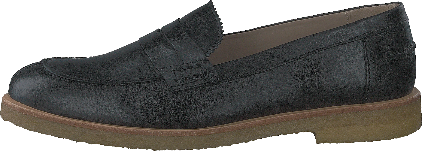 ANGULUS Classic Loafer With Soft Heelc Black 1 ANGULUS Classic Loafer With Soft Heelc Black