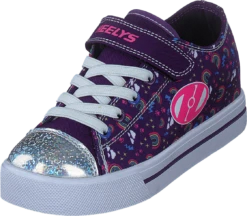 Heelys Snazzy X2 Purple/multi/rainbow 9 Heelys Snazzy X2 Purple/multi/rainbow -Duffy kauppa 60723 31 2