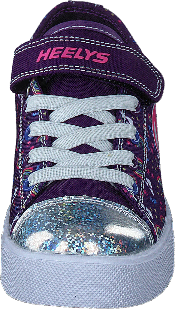 Heelys Snazzy X2 Purple/multi/rainbow 4 Heelys Snazzy X2 Purple/multi/rainbow - Image 4