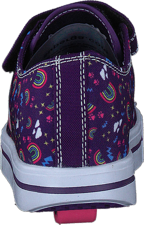 Heelys Snazzy X2 Purple/multi/rainbow 5 Heelys Snazzy X2 Purple/multi/rainbow - Image 5
