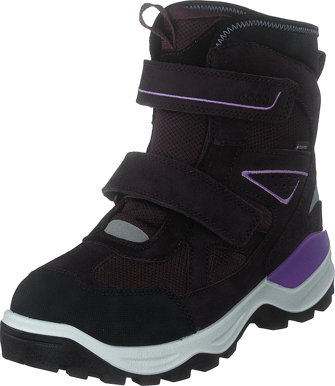 Ecco Snow Mountain Black/fig/fig 3 Ecco Snow Mountain Black/fig/fig - Image 3