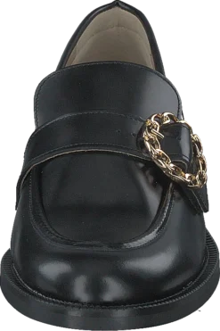 Bianco Biagea Simili Loafer Polido Black -Duffy kauppa 60733 82 3